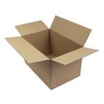 Corrugated cardboard boxes 390x290x240mm, (FEFCO 0201)