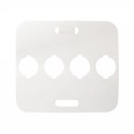 Holder for four plastic cups, 460x410mm - Image 3