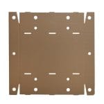 Corrugated cardboard boxes 565x365x92mm with lid, brown - Image 4