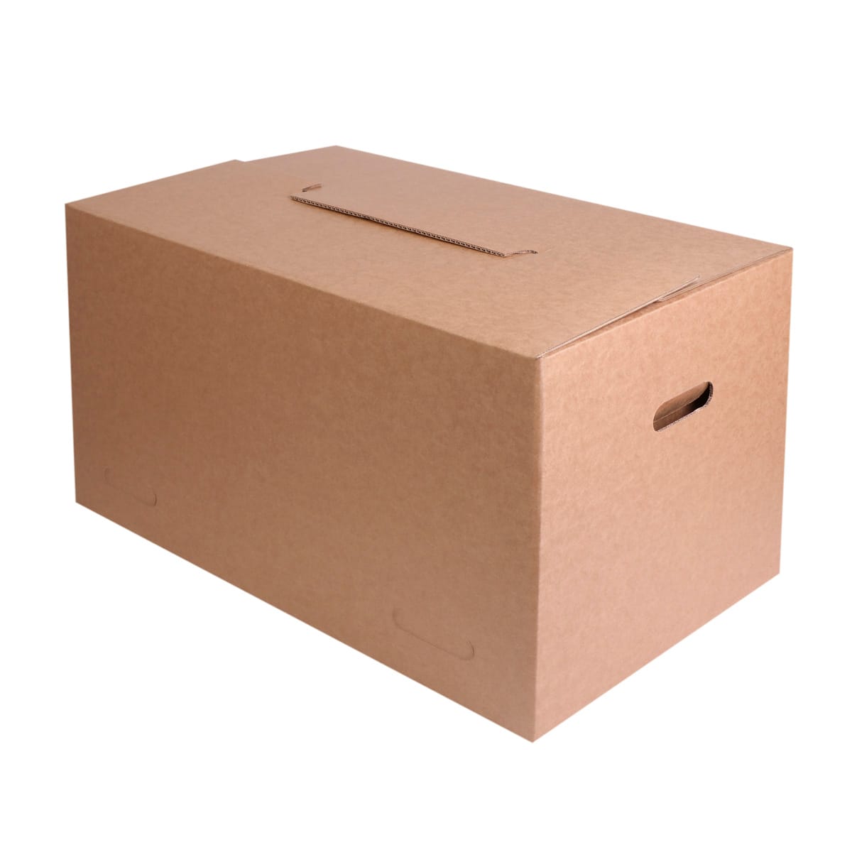 K623734.jpg Corrugated cardboard boxes 620 x 370 x 340 mm, with handles, 24BE - Image 1