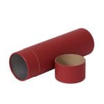 Cardboard box Ǿ95x2x320 mm, red, round - Image 4