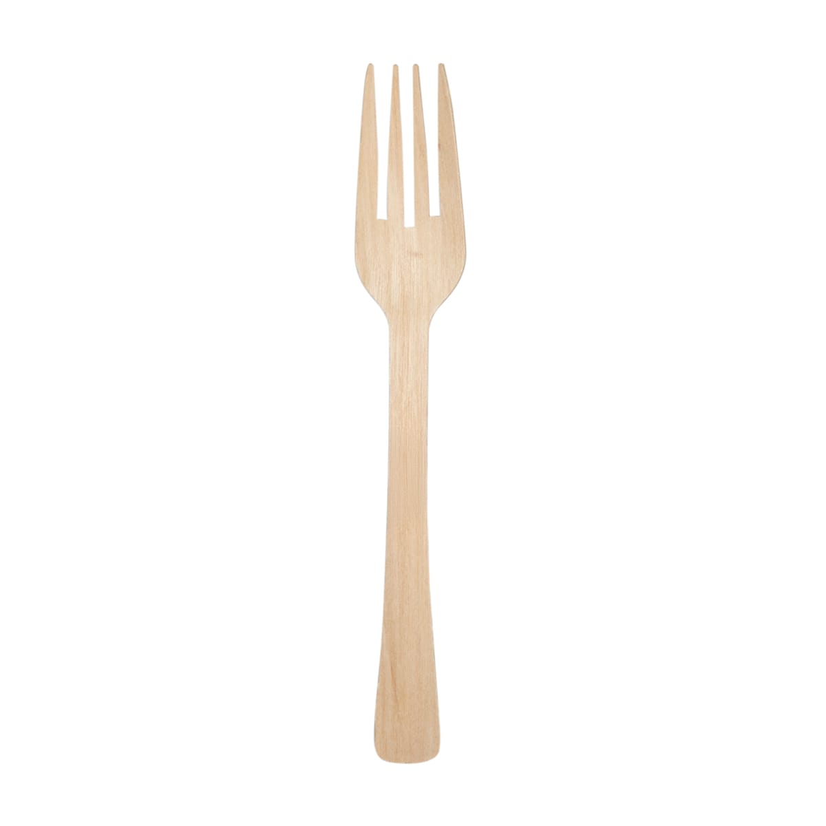 12561N100.jpg Medinės šakutės 16cm, Fineware 100 vnt. - Image 1