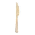 Wooden knives, 16.5 cm, Fineware, 100 pcs.