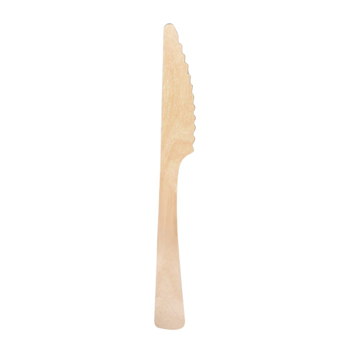 12571N100.jpg Wooden knives, 16.5 cm, Fineware, 100 pcs. - Image 1
