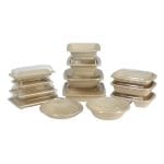 Lid for sushi tray PET 222x92x30mm, 50pcs.,  transp - Image 4