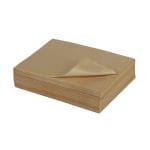 Paper sheets 200×250 mm, PAP, GS brown, 40 g/m²