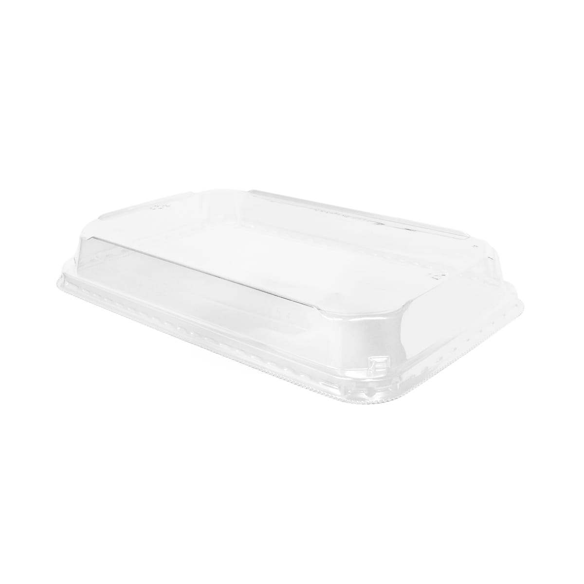 25SU09L.JPG Lids for sushi containers, PET, 242×156x35.5 mm, 50 pcs., transparent - Image 1