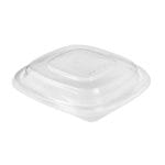 PP lids for containers 137 x 137 mm, transparent, 100 pcs.