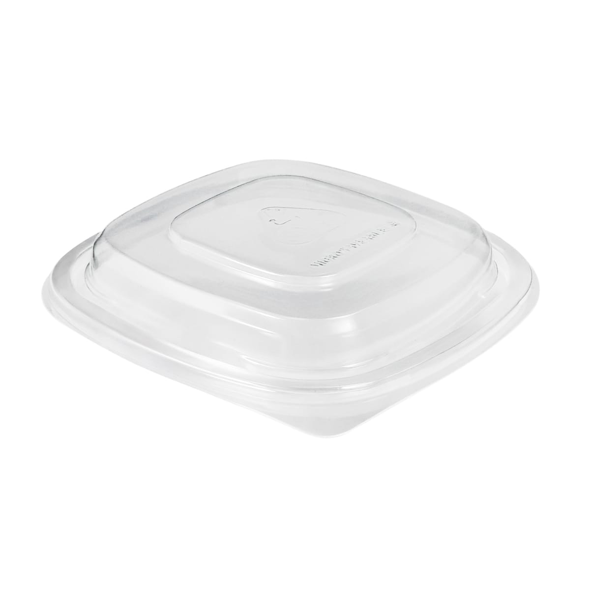 285001.jpg PP lids for containers 137 x 137 mm, transparent, 100 pcs. - Image 1