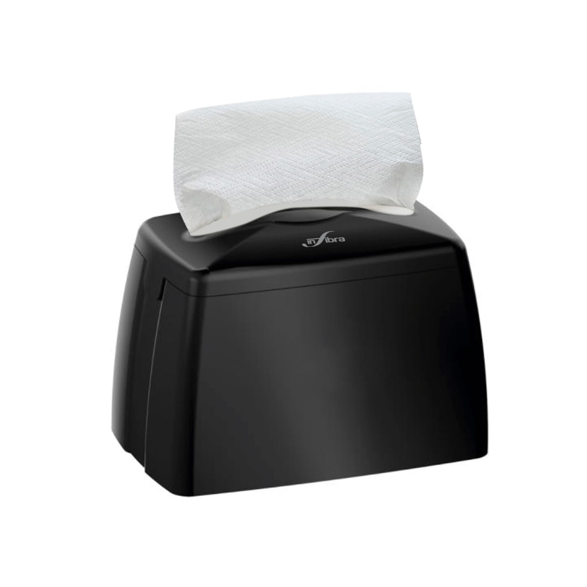4410032.JPG Infibra I-0169 napkin holder, black, with ABS - Image 1