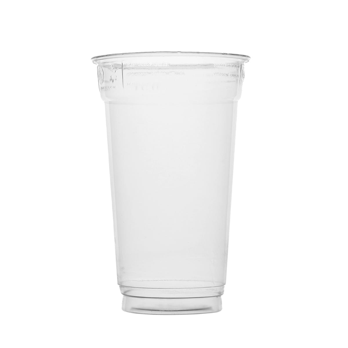 10501VEU.jpg PET cups, 500/650 ml, Ø95 mm, transparent, 50 pcs. - Image 1
