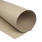 Cardboard sheet 1000×1000×0.48 mm, 320 g/m², brown - Image 2