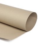 Cardboard sheet 1000×1000×0.48 mm, 320 g/m², brown - Image 4