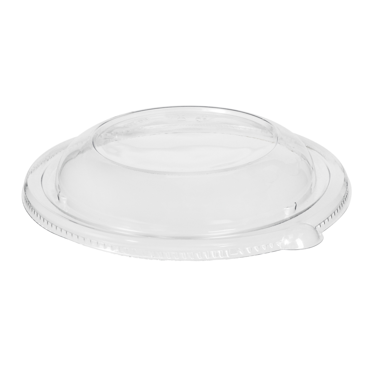 13BO208LPET.jpg Lids for round PET containers Ø208 mm, 50 pcs., transparent - Image 1