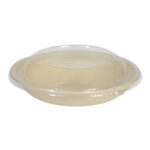 Lids for round PET containers Ø208 mm, 50 pcs., transparent - Image 3