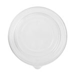 PP lids for round containers Ø208 mm, 50 pcs., transparent - Image 2
