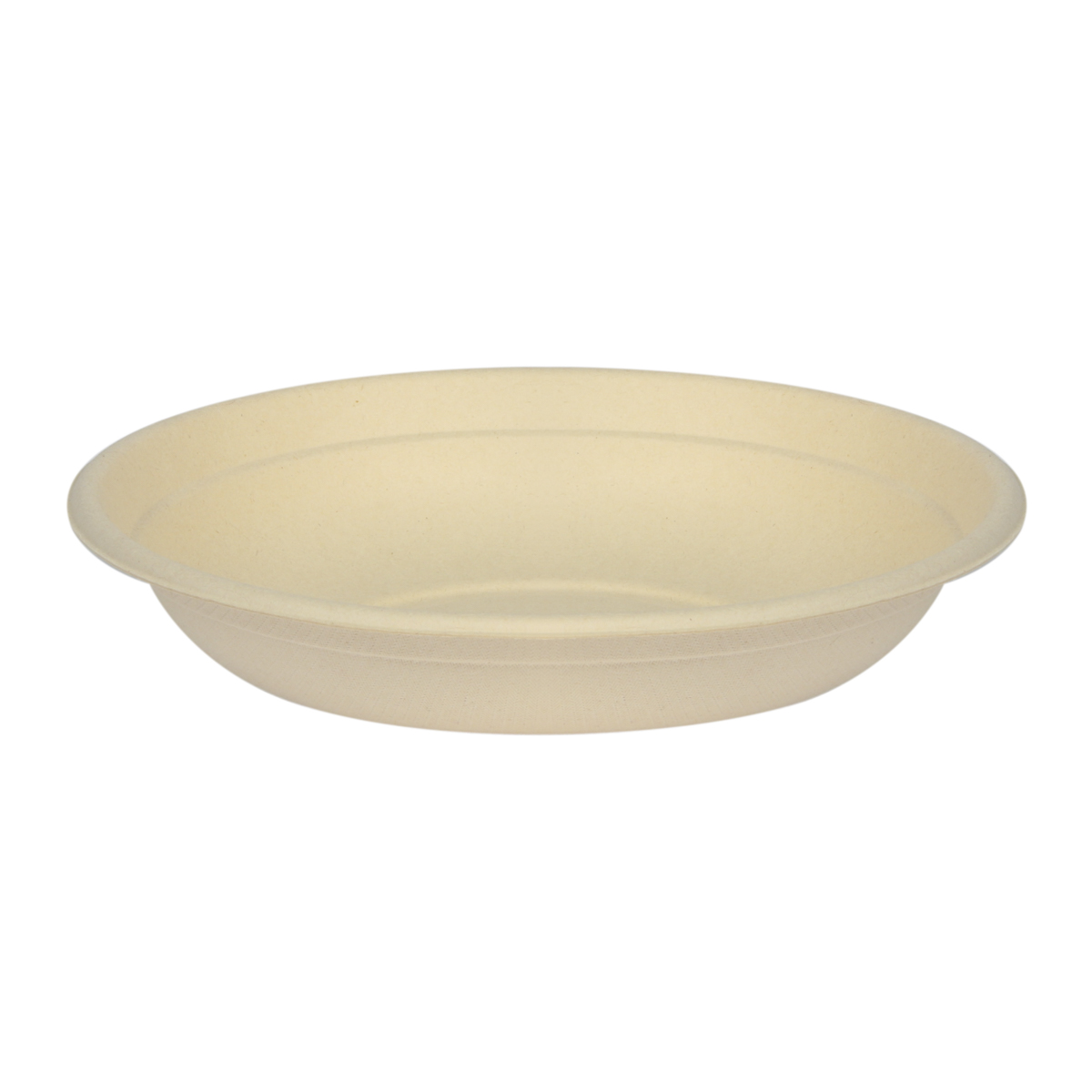 13BO750.jpg Round sugar cane containers 750 ml, Ø208/42 mm, 50 pcs., beige - Image 1