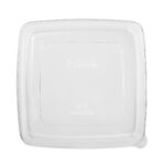 Lids for PP jars 228×229×19 mm, 50 pcs., transparent - Image 2