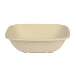 Sugar cane containers 1200 ml, 215×215×61 mm, beige - Image 2
