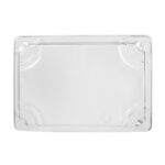 Lids for sushi containers, PET, 185×128×30 mm, 50 pcs., transparent - Image 2