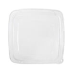 Lids for containers, PET, 180×180×32 mm, 50 pcs., transparent - Image 2