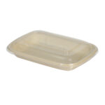 Lid for containers, PET, 223×160×25 mm, 50 pcs., transparent - Image 3