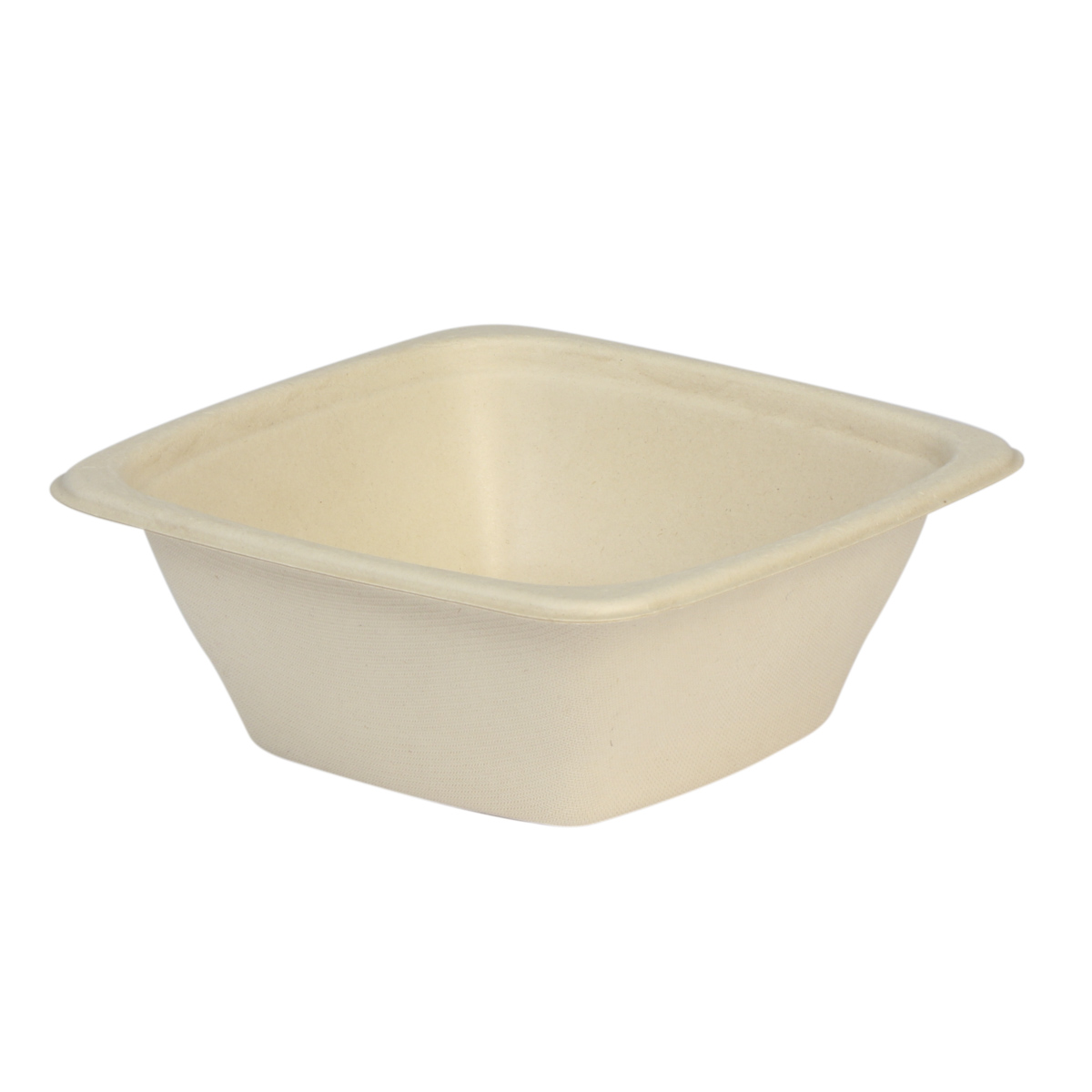 13EG32PF.jpg Sugar cane containers, 950 ml, 180×180×70 mm, 50 pcs., beige - Image 1