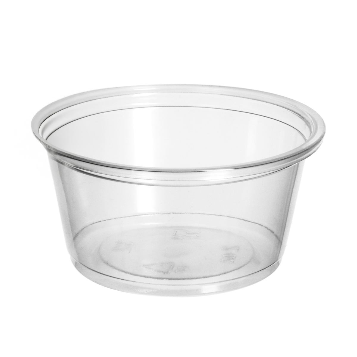 20B200EGTR.JPG PP sauce containers, 59 ml, Ø62 mm, 100 pcs., transparent - Image 1