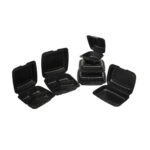 Boxes PP 225x230x80mm, with hinged lid, black, 75pcs. in a box. - Image 4