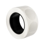 Labels D40 mm, PP, transparent, 500 pcs/roll