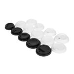 PS paper cup lids, Ø80 mm, white, 100 pcs. - Image 3