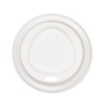 Lids for cups and sugar sticks Ø80 mm, white, 50 pcs. - Image 2