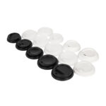 Lids for cups and sugar sticks Ø80 mm, white, 50 pcs. - Image 3