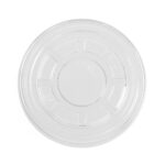 LIDS FOR PET CUPS, Ø95mm, transparent, 50 pcs. - Image 2