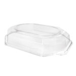 PET lids for trays 350x250x63mm, transparent, 10 pcs.