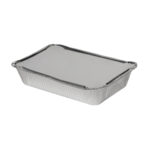 Konteineri ar L formas malu, ALU, 865ml, 213x148x40mm, iepakojumā 100gab. - Image 3