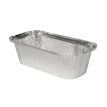 Containers ALU, L-rim,  1450ml 224x174x35mm, 100pcs