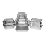 Containers ALU, L-rim,  1950ml 260x190x55mm, 100pcs - Image 4
