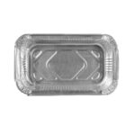 Containers ALU, L-rim,  670ml 199x119x45mm, 100pcs - Image 2