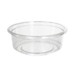 Containers round PET 250ml Ø117/43mm, transparent