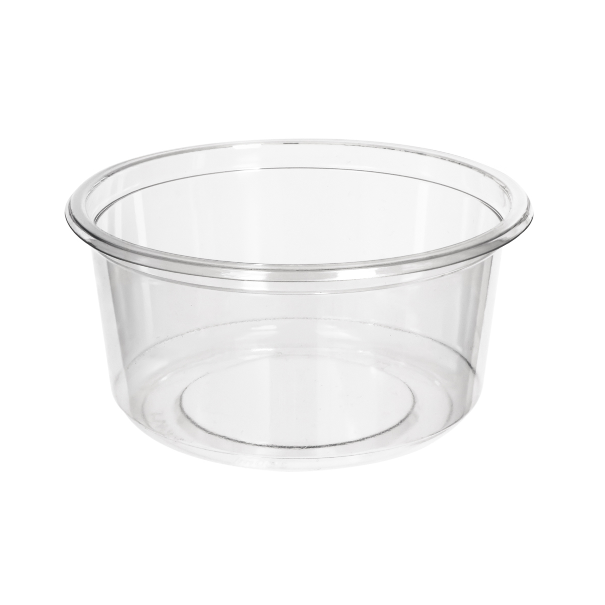 298115PET.JPG Containers round PET 350ml Ø117/57mm, transparent - Image 1