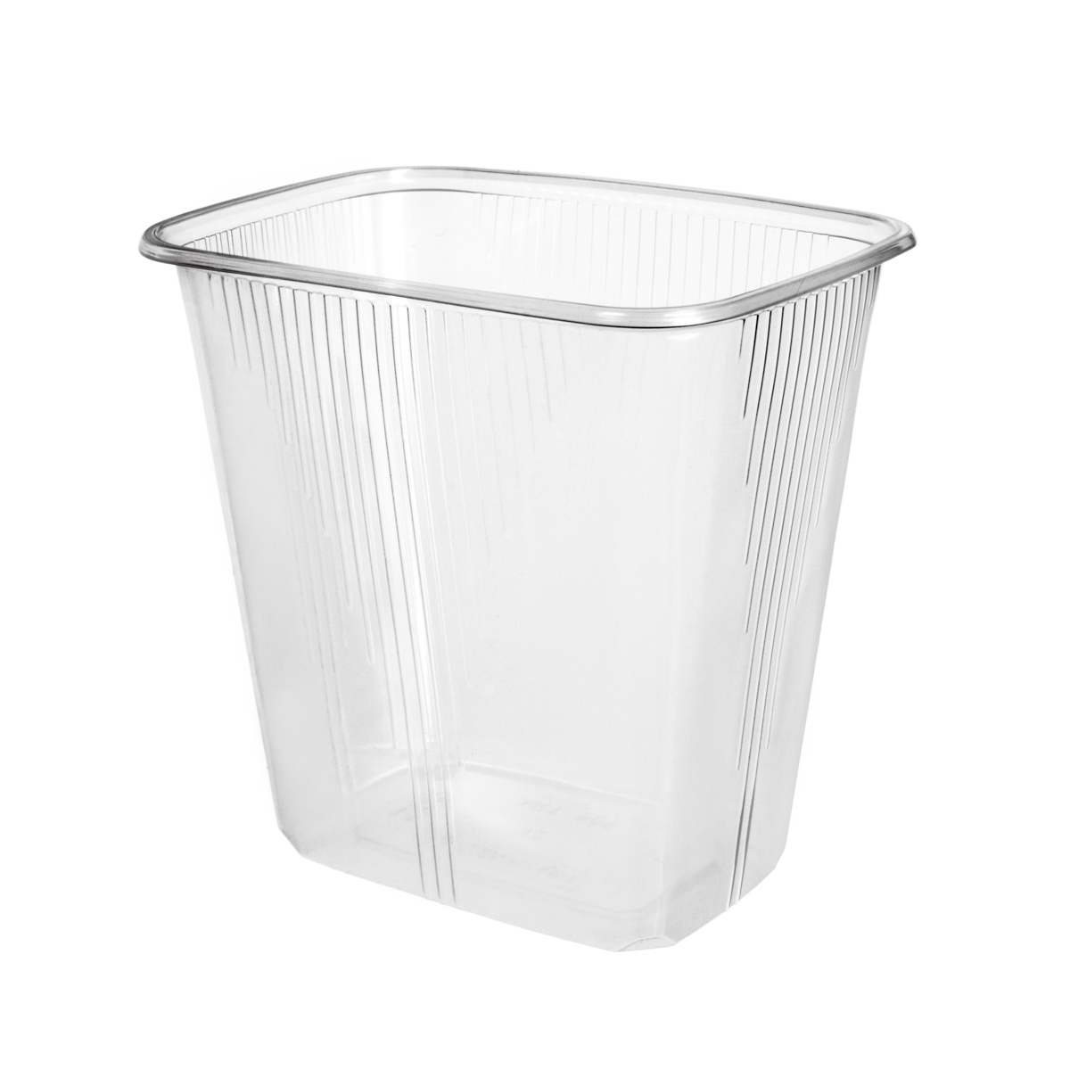 20500B.JPG Indeliai PP 500ml, 108x81x102mm, skaidrūs, 100vnt. - Image 1
