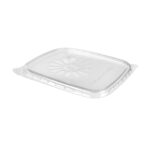 PP lids for containers 108x81x33mm, transparent, 100 pcs.