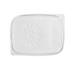 PP lids for containers 108x81x33mm, transparent, 100 pcs. - Image 2