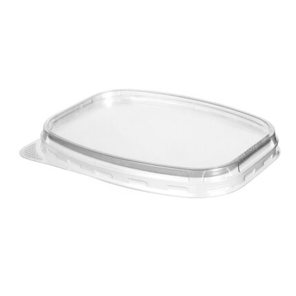 PP lids for containers 142x106mm, transparent, 504 pcs.