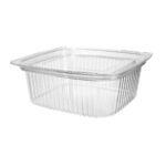 OPS lids for 189 x 160 mm containers, transparent, 500 pcs. - Image 3