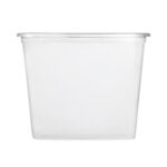 PP container, 1000 ml, 139×102×128 mm, 35 pcs., transparent (2025587) - Image 2