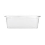 Konteiners, PP, 500 ml, 139×102×67 mm, caurspīdīgs, iepakojumā 35gab. - Image 2