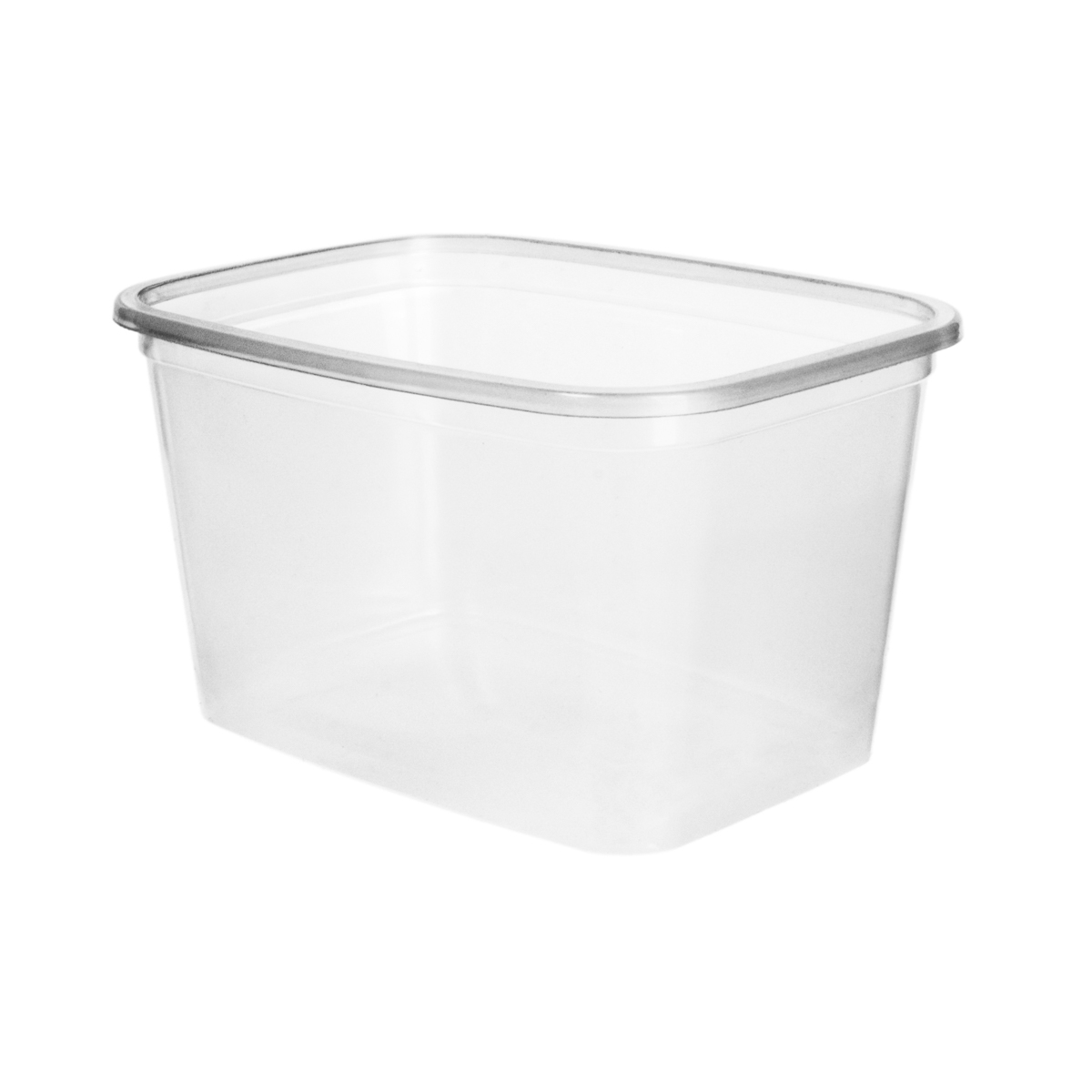 23750GR.JPG PP container, 750 ml, 139×102×86 mm, 35 pcs., transparent (2025590) - Image 1