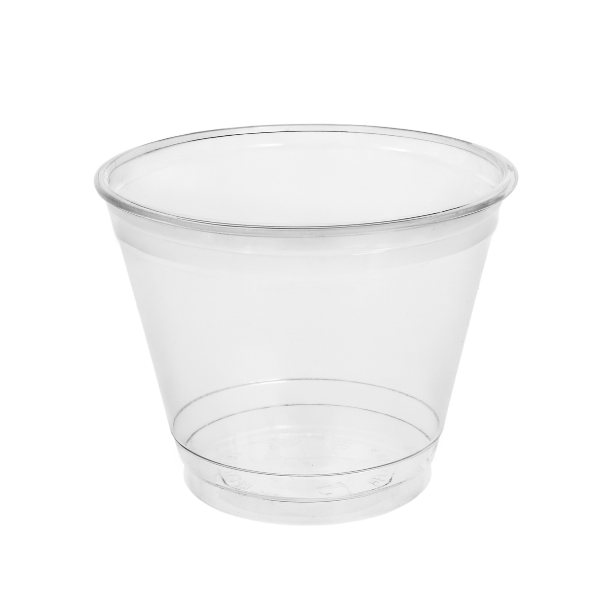 10270.JPG PET dessert containers, 270 ml, Ø92 mm, transparent, 50 pcs. - Image 1